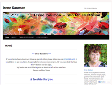 Tablet Screenshot of irenesauman.com